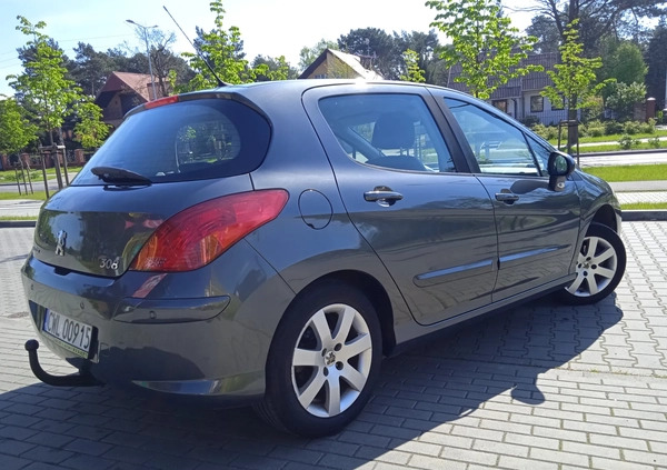 Peugeot 308 cena 14900 przebieg: 240987, rok produkcji 2009 z Gliwice małe 277